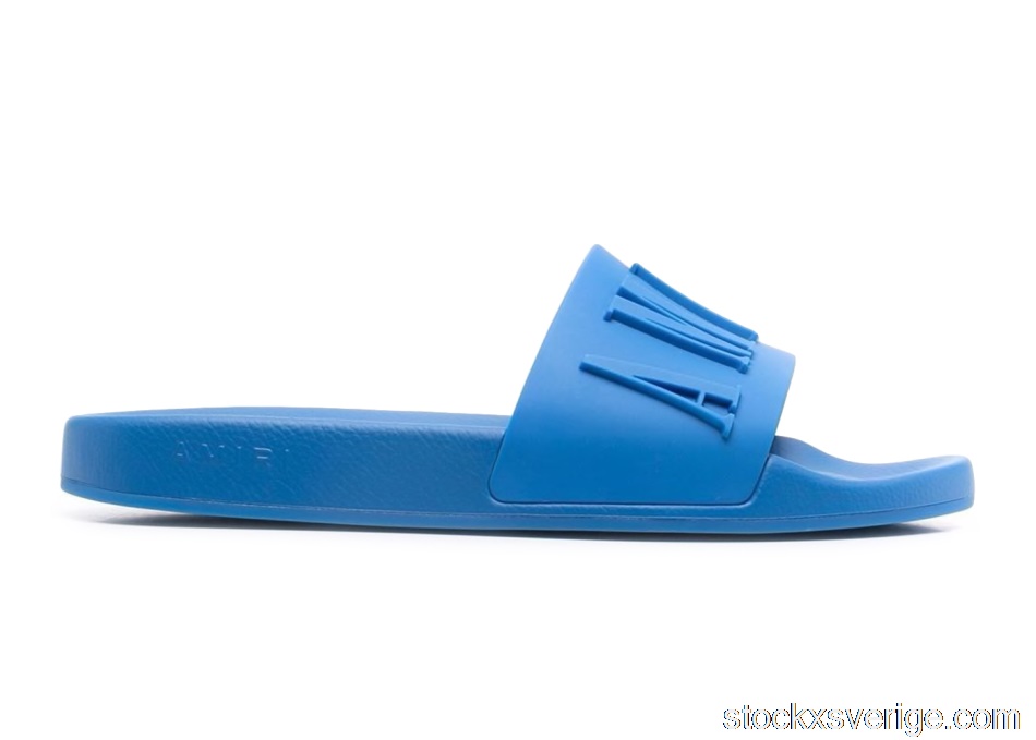 AMIRI Pool Slide Debossed Royal BlueMFF001459