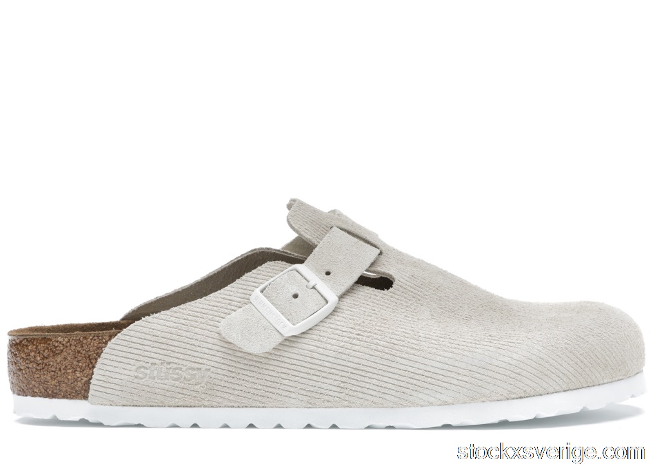 Birkenstock Boston Clogs Stussy Bone1019742
