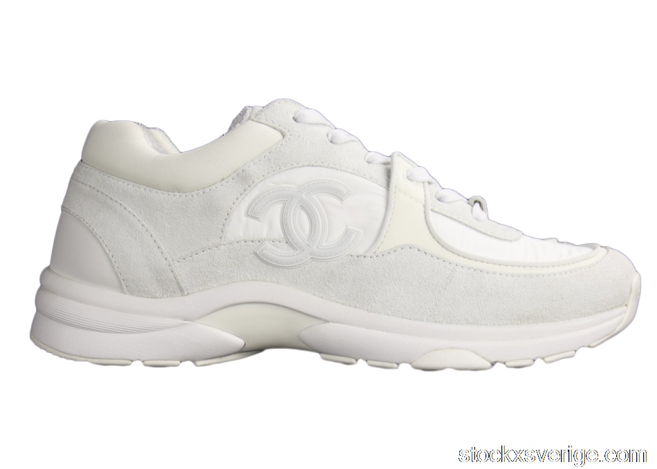 Chanel CC White SuedeG33745 Y52846 0G975