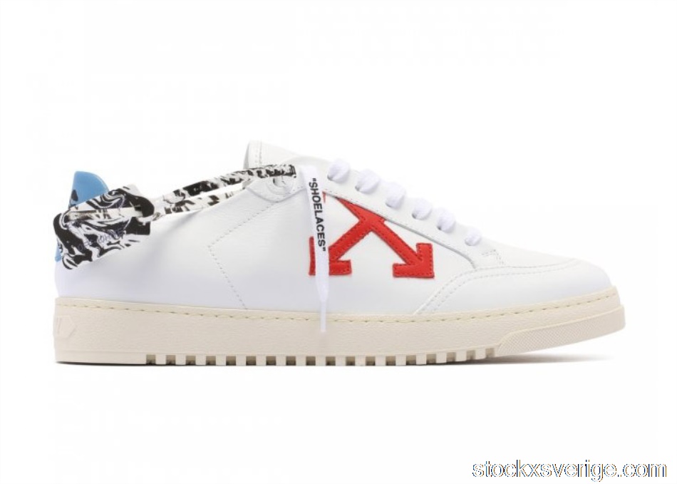 OFF-WHITE 2.0 Low Top White Red Arrow SS21OMIA042R21LEA0020125