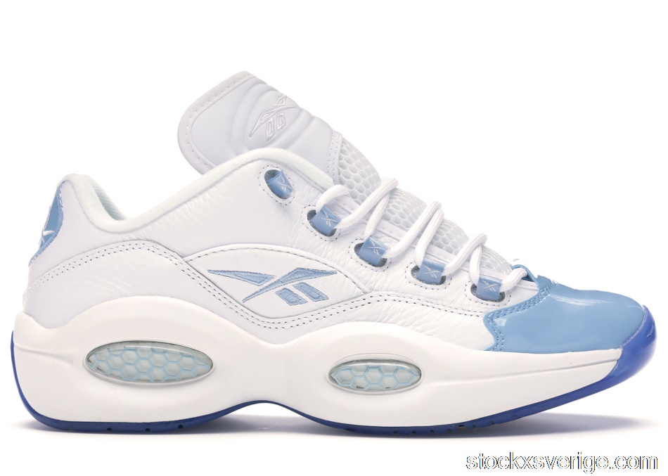 Reebok Question Low Patent Toe Carolina BlueFX5000