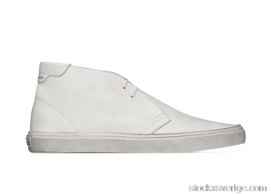 Saint Laurent ACE Ankle Boot White60528504G509030