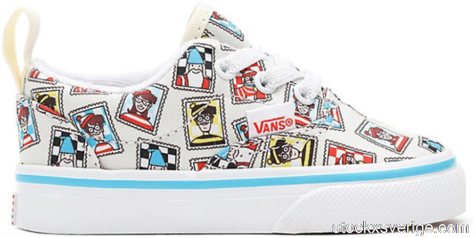 Vans Era Elastic Lace Wheres Waldo Postage (TD)VN0A4P393SJ