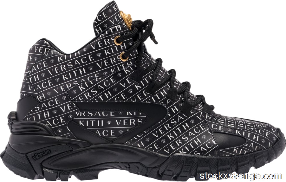 Versace Amico Trainer Mid x Kith BlackVSDSU7403-DVK7G-DNWO