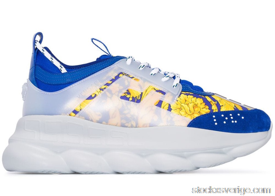 Versace Baroque Chain Reaction Bluette GoldDSU7071ED31TG
